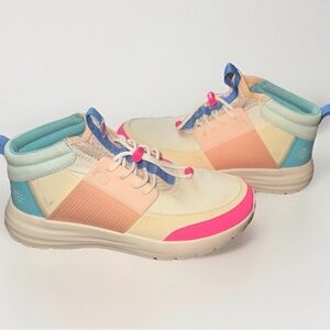 Hey Dude Sirocco Mid Color-Block Cream Size US W 7